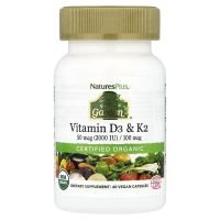 NaturesPlus, Source of Life Garden®, Vitamina D3 y K