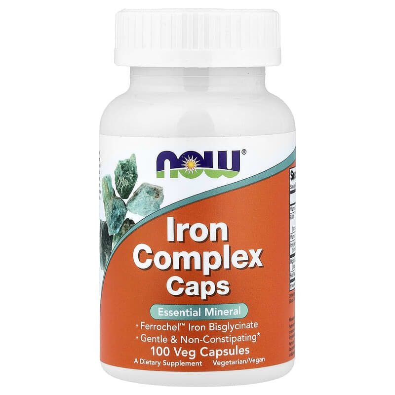 NOW Foods, Cápsulas del complejo de hierro
