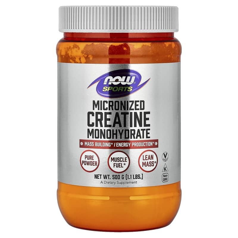 NOW Foods, Deporte, Monohidrato de creatina micronizada
