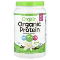 Orgain, Proteína ecológica en polvo, a base de plantas, vainilla en vain
