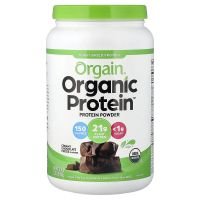 Orgain, Proteína ecológica™ Polvo de chocolate, caramelo de chocolate en crema
