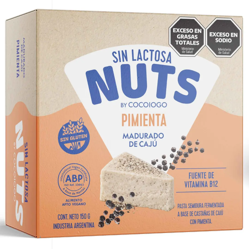Queso de cajú. Pimienta