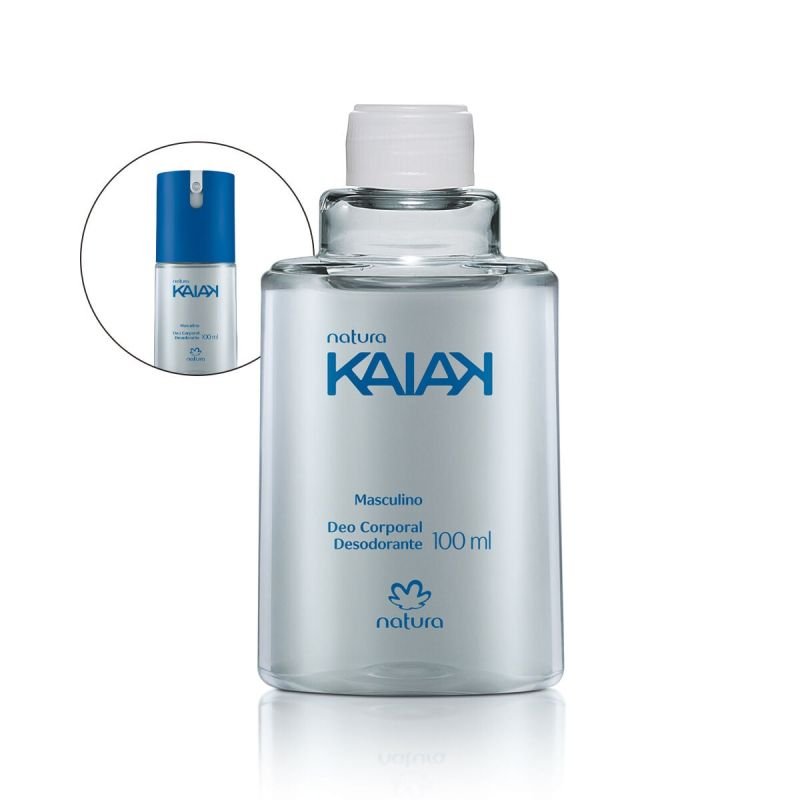 Repuesto Desodorante en Spray Corporal Perfumado Masculino Kaiak Clásico 100 ml