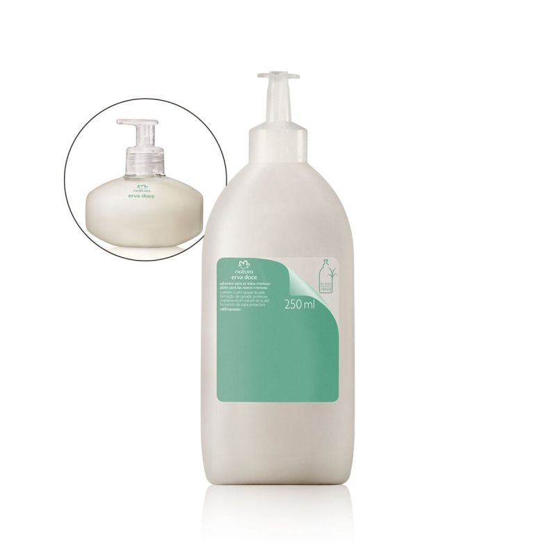 Repuesto Jabón Cremoso para Manos Erva Doce 250 ml