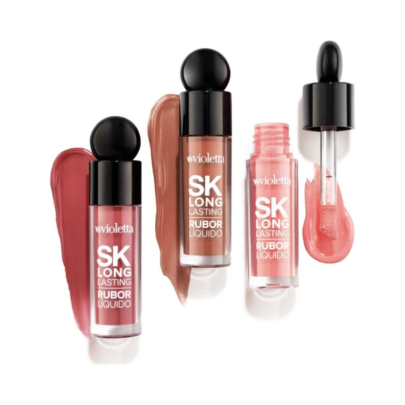 Rubor Líquido Silk Kiss Long Lasting (todos)