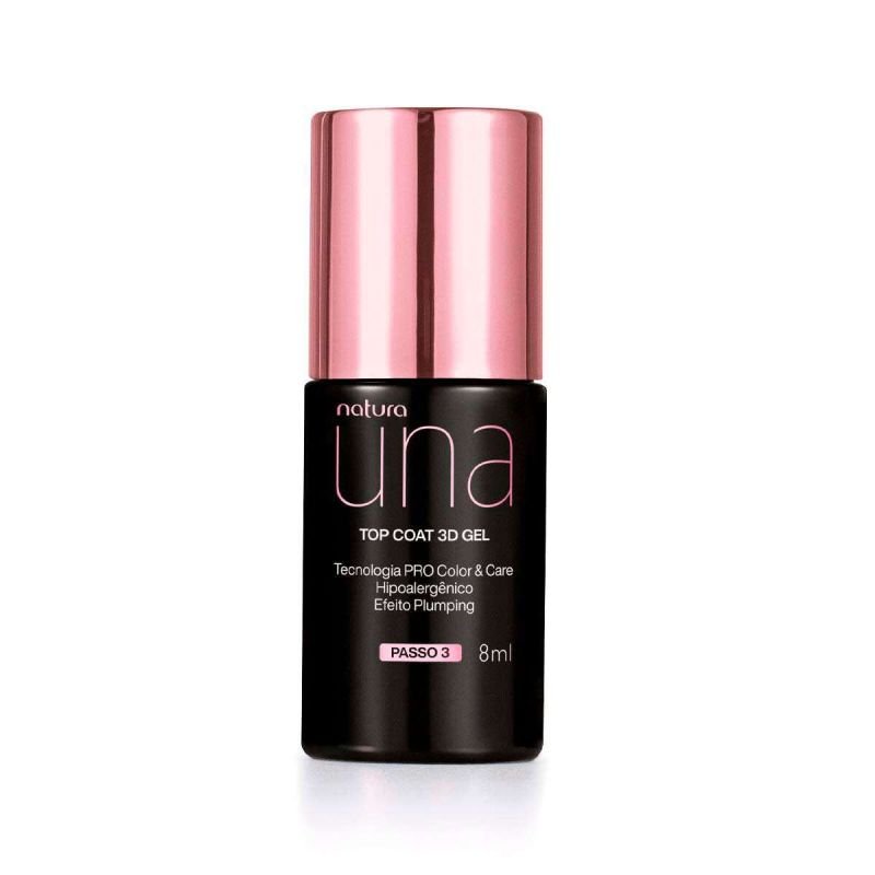 Top Coat 3D Gel Una 8 ml