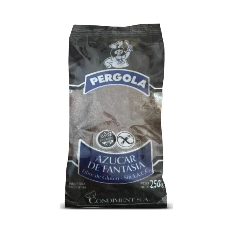 Azúcar Negro Fantasía PÉRGOLA x 250g