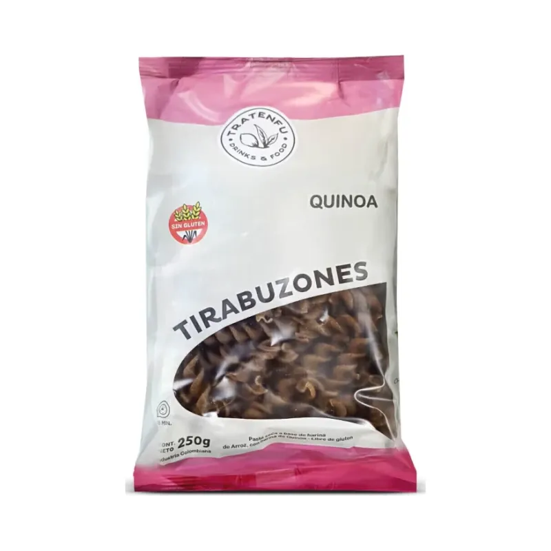 Fideos Tirabuzón de Quinoa TRATENFÚ x 250g