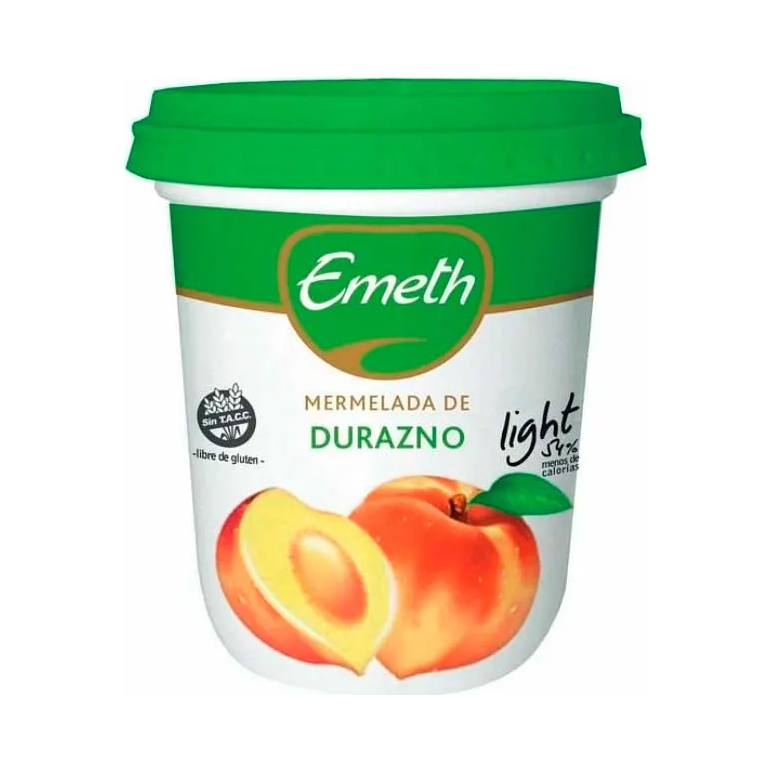 Mermelada de Durazno Light EMETH 420g