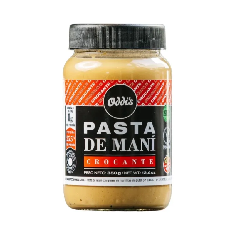Pasta de Maní Crocante ODDIS x 350g