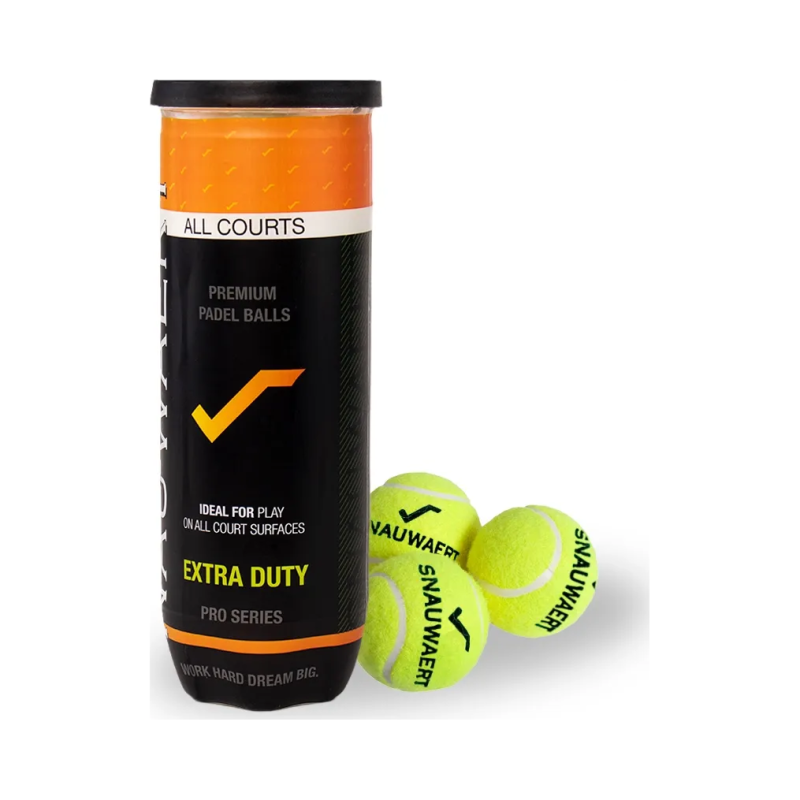 Pelotas de Pádel Extra Duty All Courts SNAUWAERT