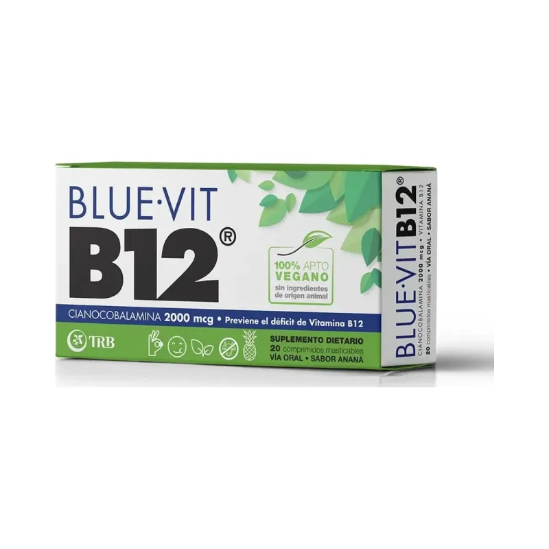 Suplemento Dietario Trb-Pharma Blue Vit B12 x 20 un